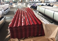 Bobines en acier galvanisées plongées chaudes pré peintes de feuille ondulée de toiture de CGCC DX51D 900MM