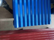 Toiture en acier ondulée galvanisée imperméable 24 panneaux ondulés en métal de mesure