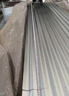 le toit ondulé de Galvalume de 800mm couvre les panneaux ondulés en métal de 0.12mm