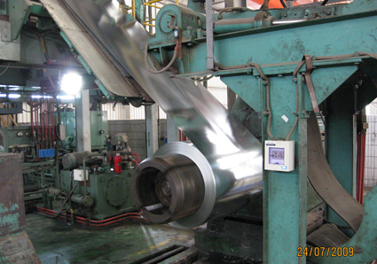 Tôle d'acier en acier enduite de zinc de zinc de la paillette 750mm 1250mm