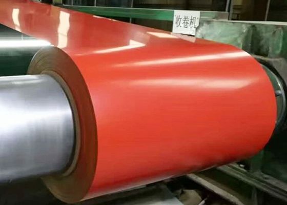 G550 En brique à motif très brillant Coil en acier prépeint pour panneaux muraux de toiture et applications de bâtiment décoratif