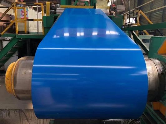 acheter Tôle d'acier prélaquée de 0,18 mm à 1,2 mm d'épaisseur avec revêtement polyester de 15 à 20 microns et haute recyclabilité online manufacture