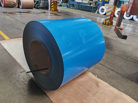 acheter Tôle d'acier prépeinte avec une longueur de 1500 mm à 5800 mm, base en acier Galvalume et personnalisation des couleurs RAL online manufacture