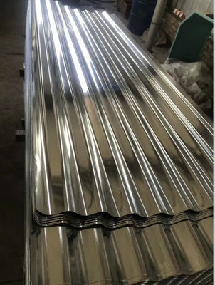 acheter Revêtement de zinc 40–275 g/m² de tôle de toiture ondulée galvanisée avec de grandes paillettes régulières zéro online manufacture