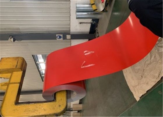 acheter 0.48mm RAL 7065 bobine d'acier galvanisé prépeint pour les applications de toiture et de panneaux de conteneurs online manufacture