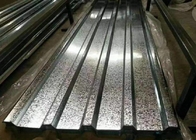 Q345 1250mm a galvanisé la feuille couvrante ondulée a ridé les panneaux en acier