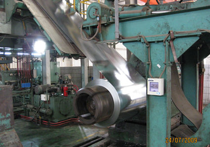 acheter Bobine d'acier galvanisé à chaud Z60 – Z275, largeur de 750 à 1 250 mm avec paillettes régulières, mini et nulles online manufacture