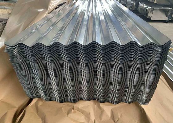 acheter 0.14mm-1.5mm Spangle régulier Galvanisé Roofing en acier ondulé et panneaux muraux online manufacture